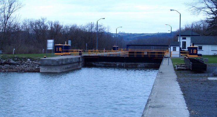 Erie Canal Lock E18 — Jacksonburg
