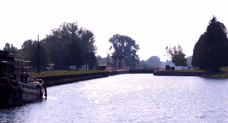 Erie Canal Lock E21 — New London