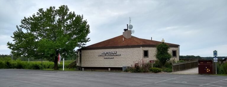 The Montezuma National Wildlife Refuge visitor center