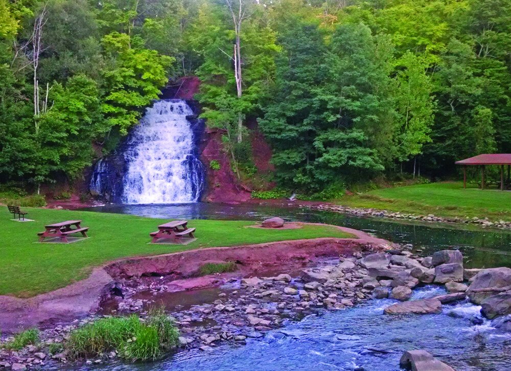 Holley Canal Falls