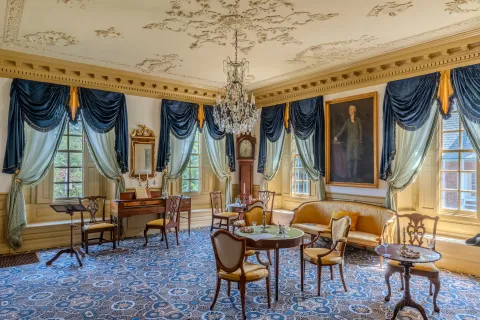 Schuyler Mansion, the Georgian brick home in Albany
