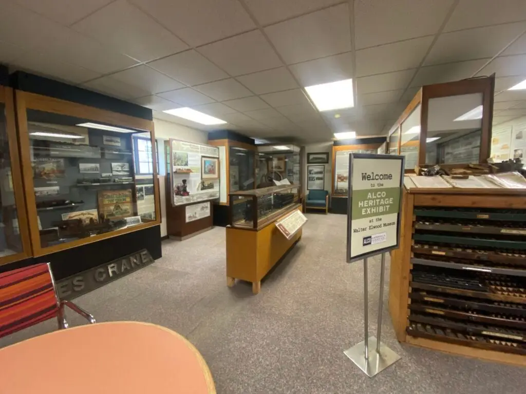 ALCO Heritage Exhibit gallery, Walter Elwood Museum, Amsterdam NY