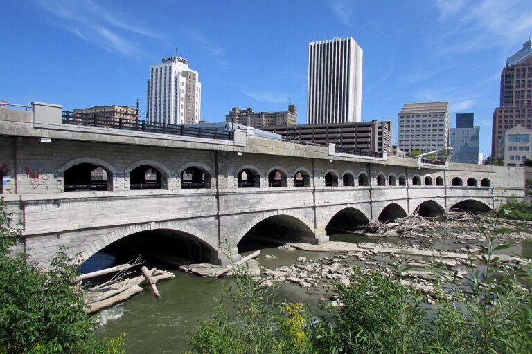 The Second Genesee Aqueduct (Broad Street Bridge), Rochester